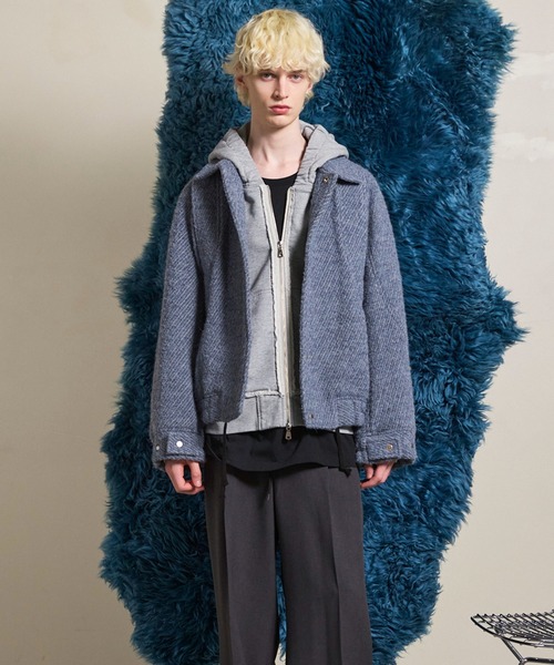 UNISEX》【Italian Dead Stock Fabric】Prime-Over Curved Pocket