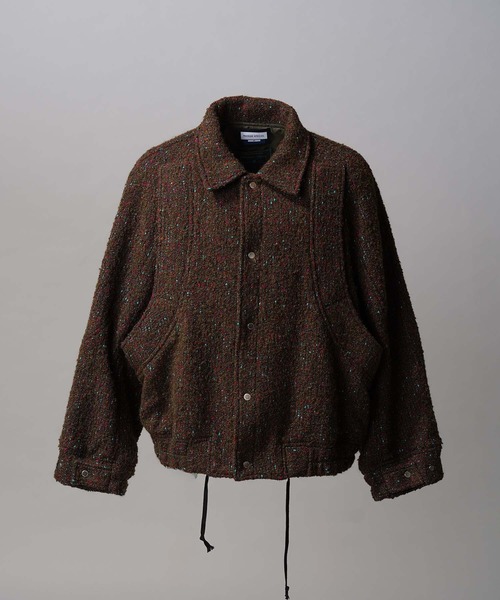 UNISEX》【Italian Dead Stock Fabric】Prime-Over Curved Pocket