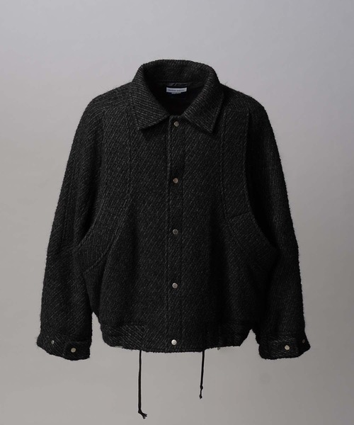 UNISEX》【Italian Dead Stock Fabric】Prime-Over Curved Pocket