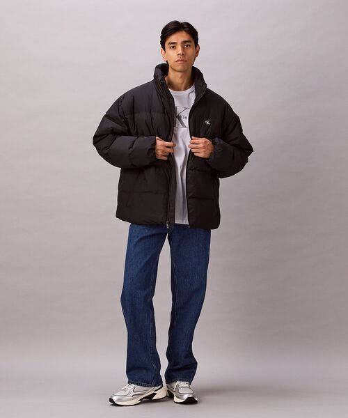 Calvin Klein（カルバン・クライン）の「ダウンジャケット（ダウンジャケット/コート・メンズ・ブラック・L/M/S/XL）」の2枚目の写真