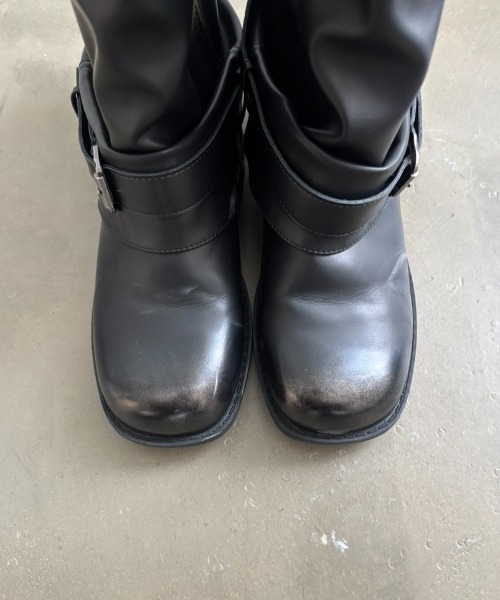 SHAGGIE(シャギー)の「ショートカバーブーツ(ブーツ・レディース・ブラウン/ブラック・SMALL/X-LARGE/LARGE/MEDIUM)」の9枚目の写真