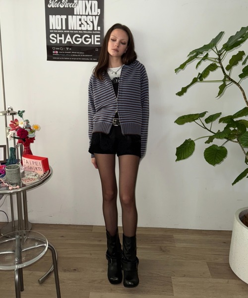 SHAGGIE(シャギー)の「ショートカバーブーツ(ブーツ・レディース・ブラウン/ブラック・SMALL/X-LARGE/LARGE/MEDIUM)」の10枚目の写真