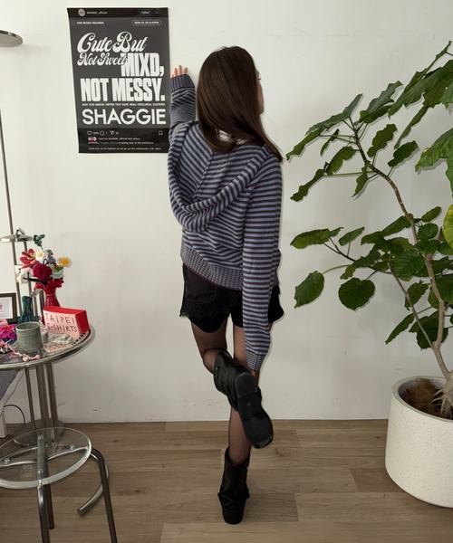 SHAGGIE(シャギー)の「ショートカバーブーツ(ブーツ・レディース・ブラウン/ブラック・SMALL/X-LARGE/LARGE/MEDIUM)」の11枚目の写真