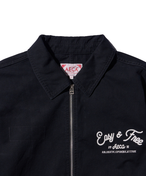 AECA(エイカ)の「EASY AND FREE COTTON IKE JACKET-BLACK(その他アウター・メンズ・その他・SMALL/MEDIUM/LARGE)」の3枚目の写真