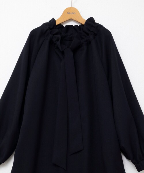 セール】ウォッシャブル2WAYリボンギャザーワンピース（ワンピース