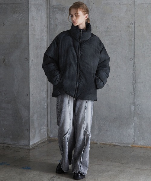 Young Social club ジップハイネックダウンジャケット➕ラブブ4点 セール】Stretch Volume High Neck Eco Down Jacket/別注 ストレッチ