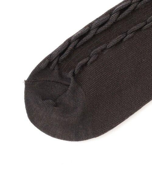 by LOVEiT（バイラビット）の「折り返しハイソックス（ソックス/靴下・キッズ・ブラウン/グレー・M/L）」の5枚目の写真
