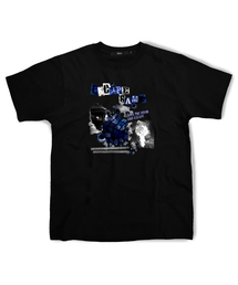 ブルーイセケイプゲームTシャツブラック