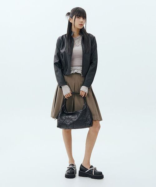 Midnight Move（ミッドナイトムーブ）の「2 belt skirt (brown)（スカート・レディース・その他・SMALL/MEDIUM）」の10枚目の写真