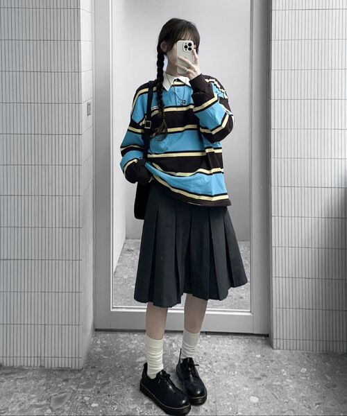 Midnight Move（ミッドナイトムーブ）の「2 belt skirt (brown)（スカート・レディース・その他・SMALL/MEDIUM）」の11枚目の写真