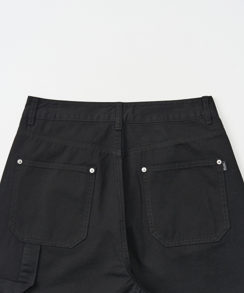 TOFFEE(トフィー)の「ダブルニタックワイドパンツ (ブラック)(その他パンツ・メンズ・その他・SMALL/MEDIUM/LARGE/X-LARGE)」の4枚目の写真