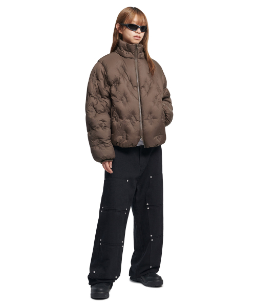 NOMANUAL(NOMANUAL)の「DIVIDED DOUBLE KNEE PANTS - BLACK(その他パンツ・レディース・その他・SMALL/MEDIUM/LARGE)」の5枚目の写真