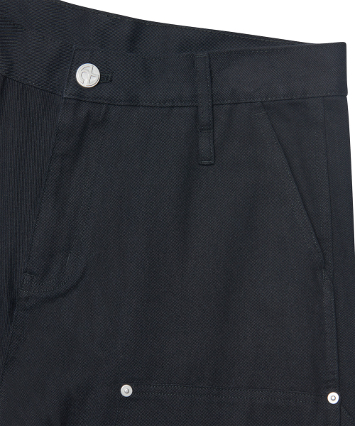 NOMANUAL(NOMANUAL)の「DIVIDED DOUBLE KNEE PANTS - BLACK(その他パンツ・レディース・その他・SMALL/MEDIUM/LARGE)」の6枚目の写真