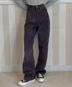 FAKE DENIM DOUBLE WAIST PANTS（その他パンツ）｜Ameri（アメリ）の