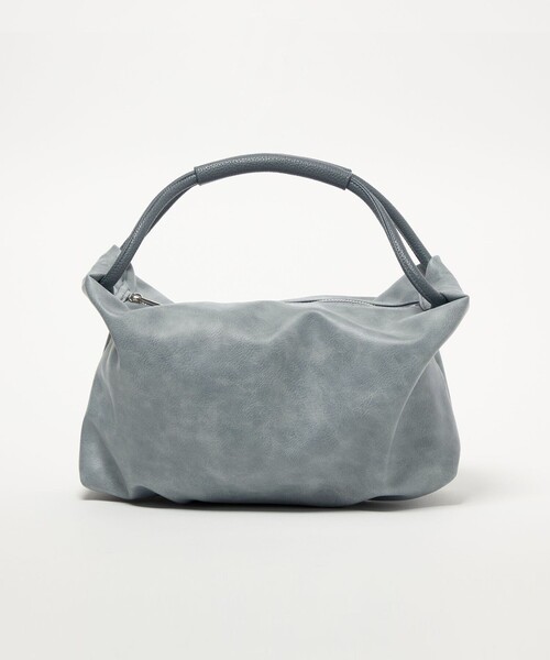 BEAUTY&YOUTH UNITED ARROWS(ビューティーアンドユースユナイテッドアローズ)の「レザーライク コンビ タック バッグ(ハンドバッグ・レディース・ブラウン/ライトブルー・FREE)」の13枚目の写真