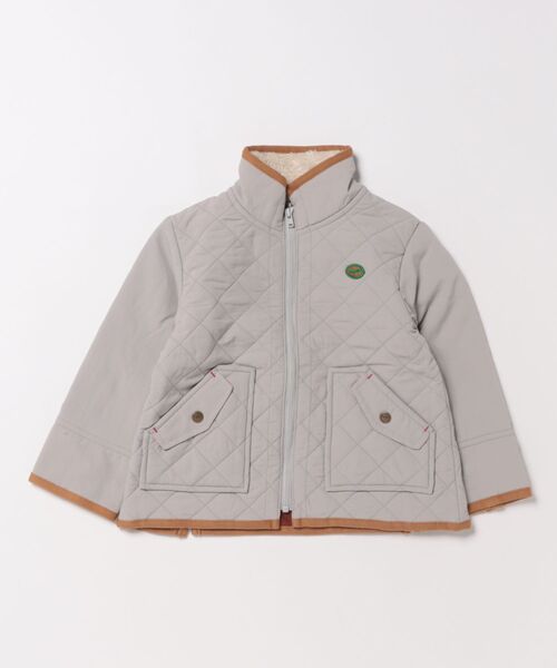 RAGMART（ラグマート）の「ナイロンキルトジャケット（その他アウター・キッズ・イエロー/ブルー/グレー・100cm/110cm/120cm/130cm）」の2枚目の写真