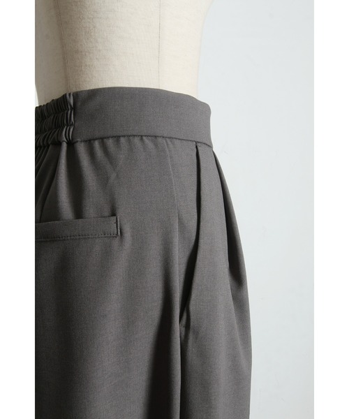 &. NOSTALGIA（アンドドットノスタルジア）の「ラップライクロングパンツ（その他パンツ・レディース・ネイビー/グレー・M）」の4枚目の写真