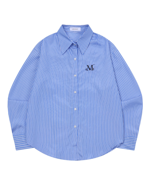 MUCENT(ムセント)の「ボナシグネチャーストライプシャツ (3カラー)(シャツ/ブラウス・レディース・ブルー/ライトベージュ/アイボリー・FREE)」の15枚目の写真
