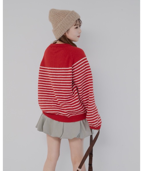 jumelle（ジュメロ）の「フラワーニット帽（ニットキャップ/ビーニー・レディース・ベージュ/アイボリー・FREE）」の7枚目の写真