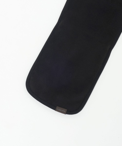 GLOBAL WORK(グローバルワーク)の「フリース差し込みマフラー/606778(ストール/ショール・メンズ・ブラック/ベージュ/チャコールグレー・FREE)」の11枚目の写真