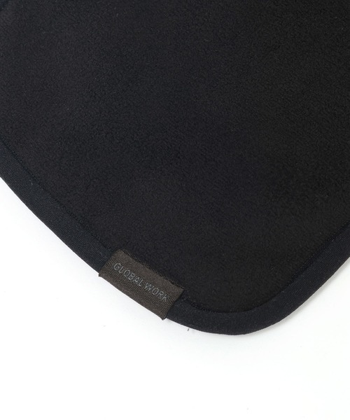 GLOBAL WORK(グローバルワーク)の「フリース差し込みマフラー/606778(ストール/ショール・メンズ・ブラック/ベージュ/チャコールグレー・FREE)」の12枚目の写真