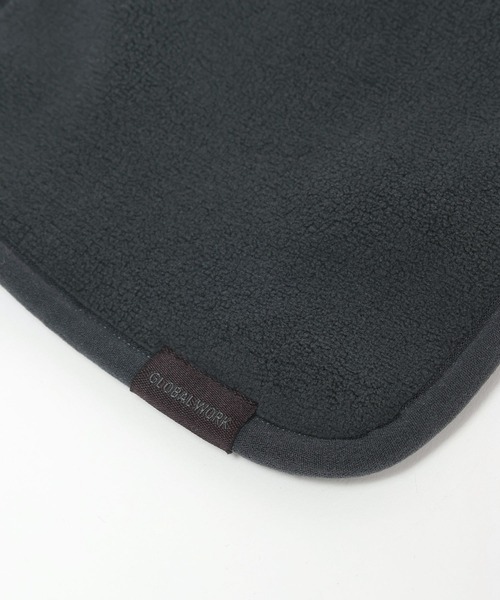 GLOBAL WORK(グローバルワーク)の「フリース差し込みマフラー/606778(ストール/ショール・メンズ・ブラック/ベージュ/チャコールグレー・FREE)」の15枚目の写真