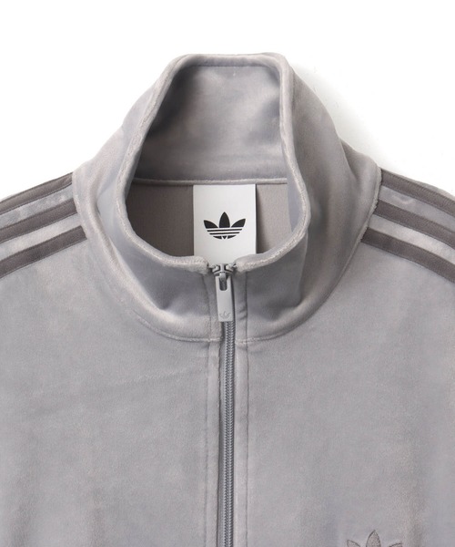 adidas(アディダス)の「adidas FB TT VELOUR / アディダス ファイヤーバード トラックトップ ベロア(その他アウター・メンズ・シルバー・XXL/XL/L/M/S)」の5枚目の写真