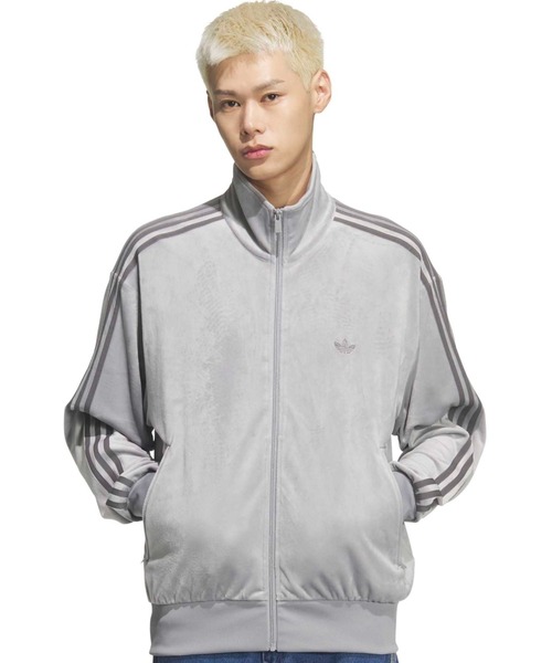 adidas(アディダス)の「adidas FB TT VELOUR / アディダス ファイヤーバード トラックトップ ベロア(その他アウター・メンズ・シルバー・XXL/XL/L/M/S)」の11枚目の写真