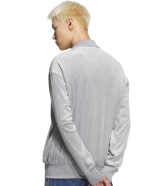 adidas(アディダス)の「adidas FB TT VELOUR / アディダス ファイヤーバード トラックトップ ベロア(その他アウター・メンズ・シルバー・XXL/XL/L/M/S)」の10枚目の写真