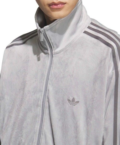 adidas(アディダス)の「adidas FB TT VELOUR / アディダス ファイヤーバード トラックトップ ベロア(その他アウター・メンズ・シルバー・XXL/XL/L/M/S)」の12枚目の写真