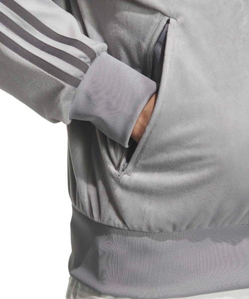 adidas(アディダス)の「adidas FB TT VELOUR / アディダス ファイヤーバード トラックトップ ベロア(その他アウター・メンズ・シルバー・XXL/XL/L/M/S)」の7枚目の写真