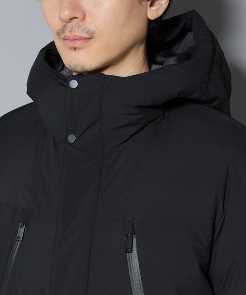 NANO universe（ナノユニバース）の「anewdown(R)フルダルマウンテンパーカー撥水ダウン（ダウンジャケット/コート・メンズ・ブラック/モカ/チャコール・S/M/L）」の16枚目の写真