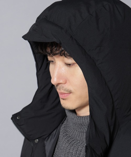 NANO universe（ナノユニバース）の「anewdown(R)フルダルマウンテンパーカー撥水ダウン（ダウンジャケット/コート・メンズ・ブラック/モカ/チャコール・S/M/L）」の15枚目の写真