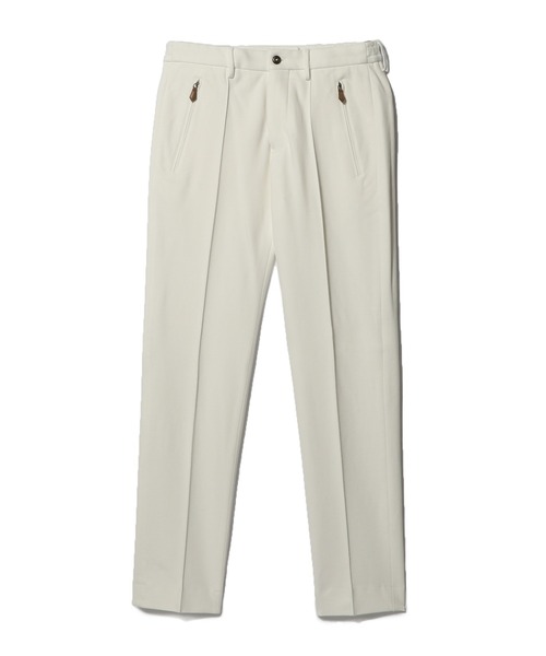 PT TORINO（ピーティートリノ）の「PT TORINO / NEW BERLIN ジャージーテーパードスラックス《ESTNATION EXCLUSIVE》（スラックス・メンズ・チャコールグレー/ブラック/ホワイト/グレー/ネイビー・48/50/46/44/52）」の2枚目の写真