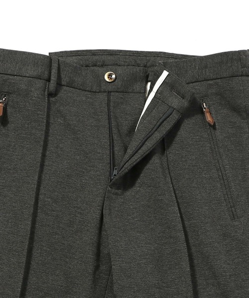 PT TORINO（ピーティートリノ）の「PT TORINO / NEW BERLIN ジャージーテーパードスラックス《ESTNATION EXCLUSIVE》（スラックス・メンズ・チャコールグレー/ブラック/ホワイト/グレー/ネイビー・48/50/46/44/52）」の13枚目の写真