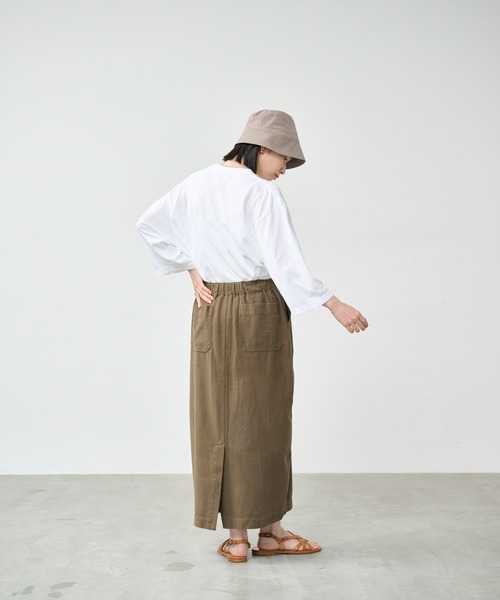 kha:ki（カーキ）の「「KHA:KI / カーキ」7th TEE -AWESOME YOUR CHOSEE-（Tシャツ/カットソー・レディース・ブラック/ブラウン/ホワイト・1）」の16枚目の写真