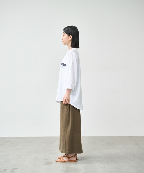 kha:ki（カーキ）の「「KHA:KI / カーキ」7th TEE -AWESOME YOUR CHOSEE-（Tシャツ/カットソー・レディース・ブラック/ブラウン/ホワイト・1）」の18枚目の写真