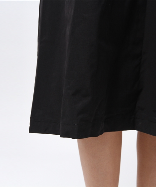 ikka（イッカ）の「70コットンナイロンAラインスカート（スカート・レディース・ベージュ/ブラック・MEDIUM/LARGE）」の4枚目の写真