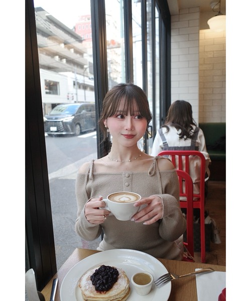 セール】Sparkling Knit Layered Dress（ワンピース）｜MISTREASS