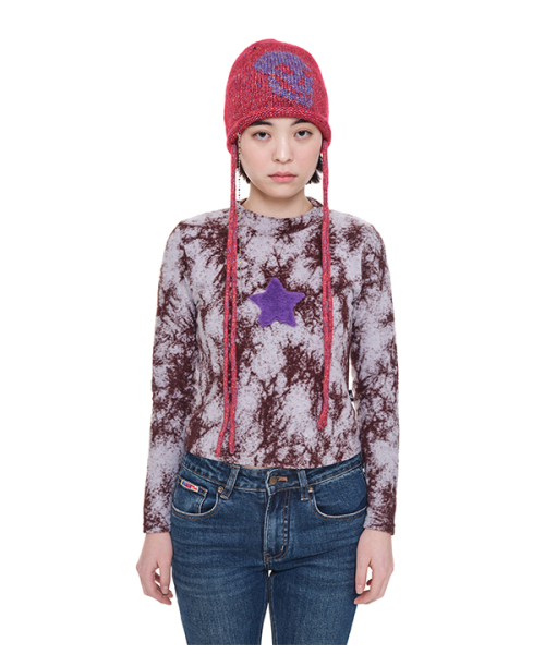 youthbath(ユースバース)の「Rainbow star long sleeve_brown(Tシャツ/カットソー・レディース・その他・SMALL/MEDIUM)」の3枚目の写真