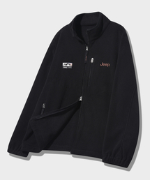 JEEP（ジープ）の「2WAYレトロマウンテン1941フリースジップアップ(JR5TZU191BK)（その他アウター）」