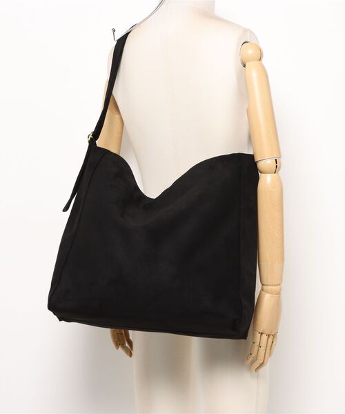 florist（フローリスト）の「【A4収納可・2WAY】フェイクスエードワンショルダーバッグ/トートバッグ（ショルダーバッグ・レディース・ブラック/キャメル/モスグリーン/ベージュ/モカ・FREE）」の12枚目の写真