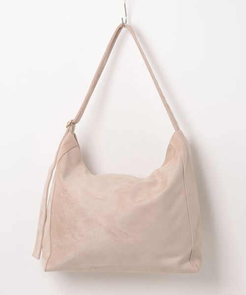 florist（フローリスト）の「【A4収納可・2WAY】フェイクスエードワンショルダーバッグ/トートバッグ（ショルダーバッグ・レディース・ブラック/キャメル/モスグリーン/ベージュ/モカ・FREE）」の14枚目の写真