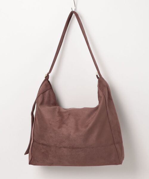 florist（フローリスト）の「【A4収納可・2WAY】フェイクスエードワンショルダーバッグ/トートバッグ（ショルダーバッグ・レディース・ブラック/キャメル/モスグリーン/ベージュ/モカ・FREE）」の15枚目の写真