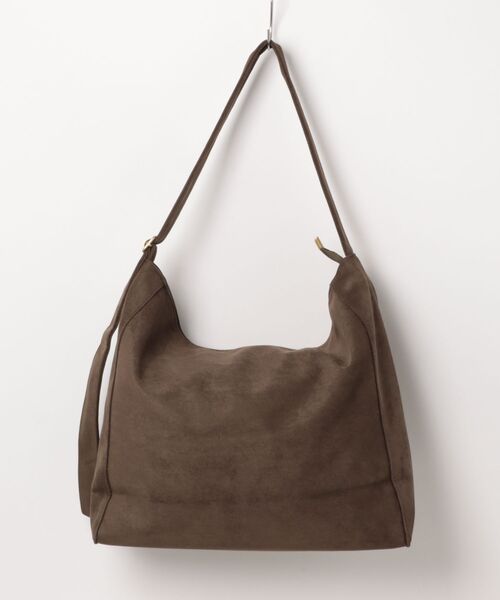 florist（フローリスト）の「【A4収納可・2WAY】フェイクスエードワンショルダーバッグ/トートバッグ（ショルダーバッグ・レディース・ブラック/キャメル/モスグリーン/ベージュ/モカ・FREE）」の16枚目の写真