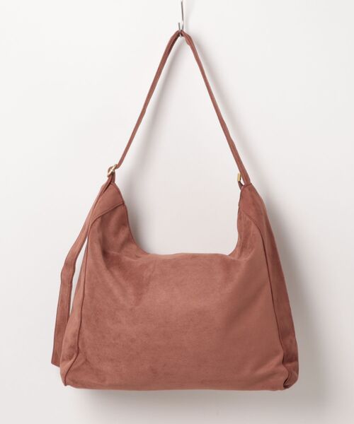 florist（フローリスト）の「【A4収納可・2WAY】フェイクスエードワンショルダーバッグ/トートバッグ（ショルダーバッグ・レディース・ブラック/キャメル/モスグリーン/ベージュ/モカ・FREE）」の17枚目の写真