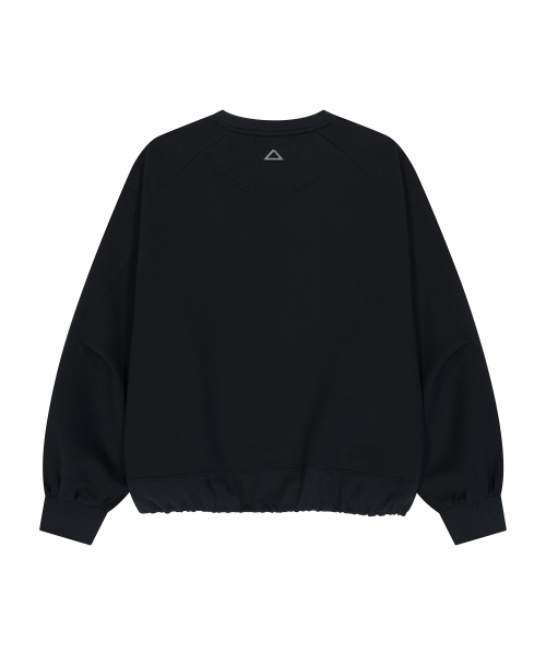UNGIMMICK(アンジミック)の「SLASH NECK SWEATSHIRT (BLACK)(スウェット・メンズ・その他・MEDIUM/LARGE)」の2枚目の写真