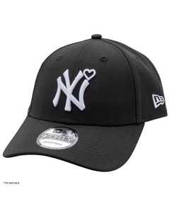 New Era BASICKSコラボキャップ BASICKS - 【ラスト1点】【限定】9 FORTY Yankees Heart Embroidery
