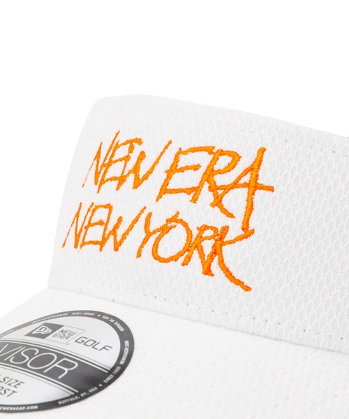 NEW ERA(ニューエラ)の「ニューエラ ゴルフ サンバイザー(サンバイザー・メンズ・ブラック/ホワイト・FREE)」の7枚目の写真