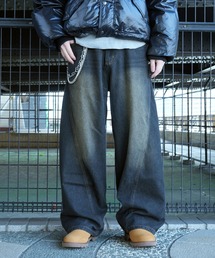 Starting Over | WIDE CURVED DENIM PANTS/ワイドカーブデニムパンツ(デニムパンツ)